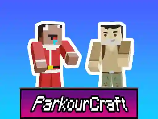 Spel Parkour Craft Noob Steve på nätet