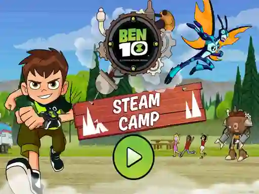 Spel Ben 10 Steam Camp på nätet