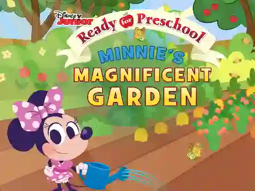 Spel Ready For Preschool Minnie's Magnificent Garden på nätet