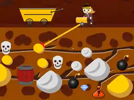 Spel Lady Gold Miner på nätet