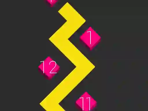 Spel Zig Zag Switch Color på nätet