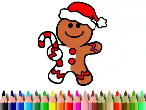 Spel Back To School: Christmas Cookies Coloring på nätet