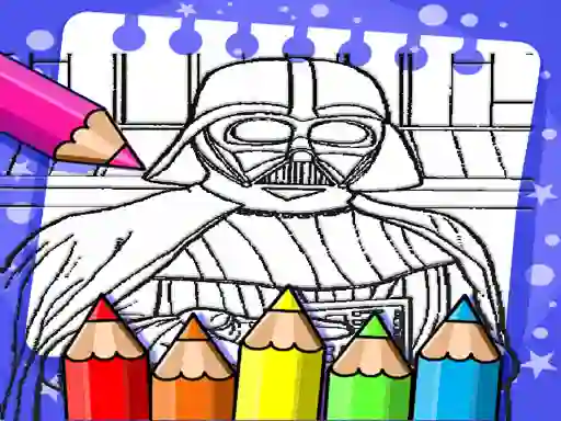 Spel Darth Vader Coloring Book på nätet