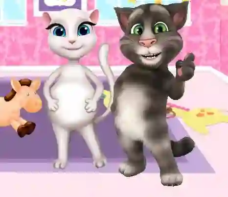 Spel Preganat Kitty Room Decor på nätet