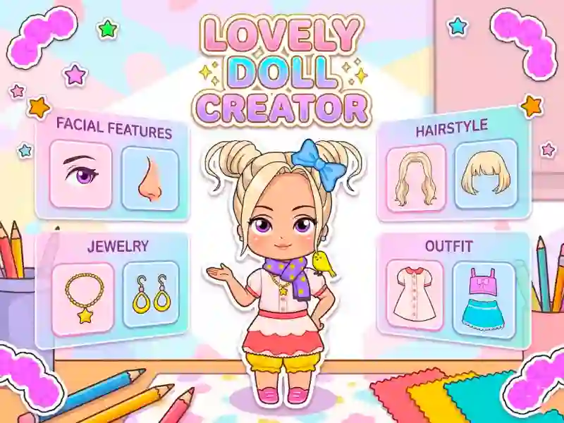 Spel Lovely Doll Creator på nätet