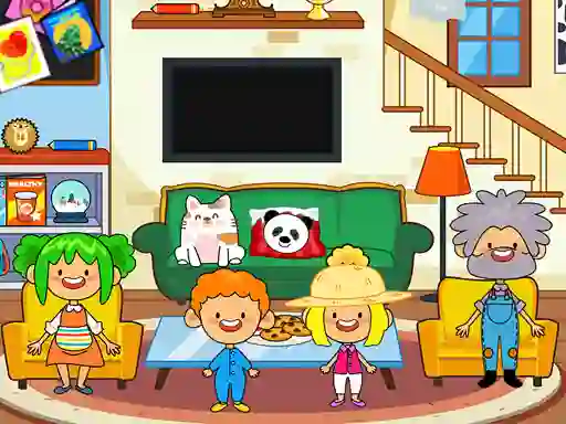 Spel My Virtual House på nätet