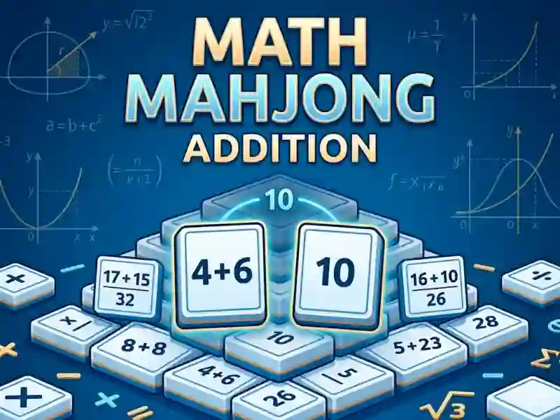 Spel Math Mahjong Addition på nätet