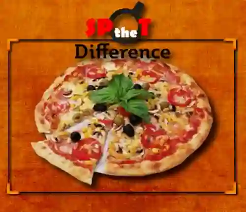 Spel Pizza Spot The Difference på nätet