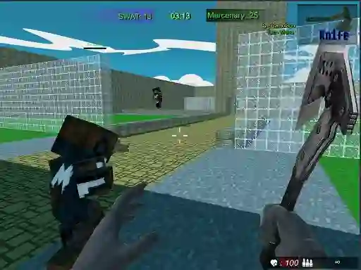 Spel Pixel Fps SWAT Command på nätet