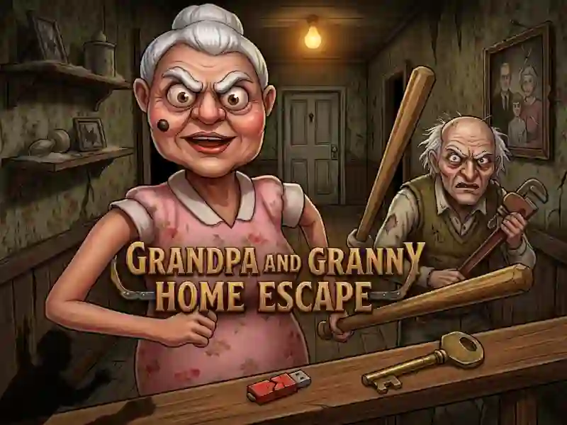 Spel Grandpa And Granny Home Escape på nätet