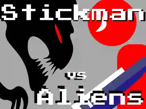 Spel Stickman vs Aliens på nätet