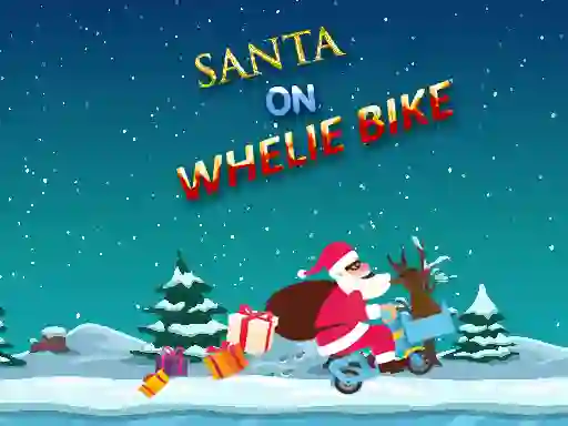 Spel Santa On Wheelie Bike på nätet