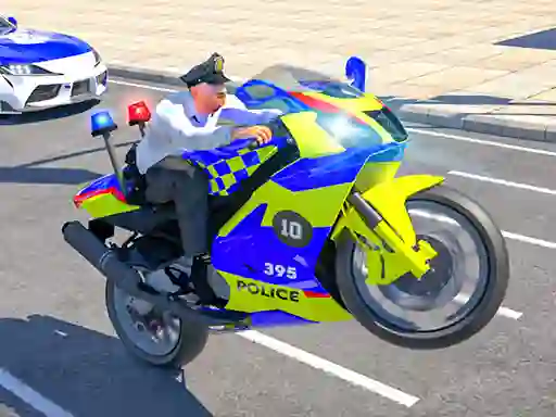 Spel Police Bike Stunt på nätet
