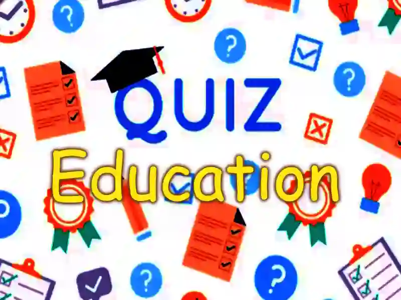 Spel Quiz Education på nätet