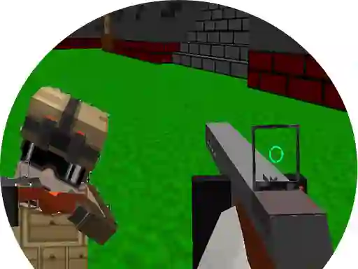 Spel Blocky Gun 3d Warfare på nätet