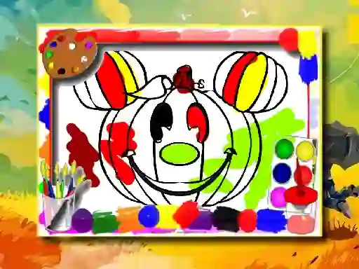 Spel Halloween Coloring Book på nätet