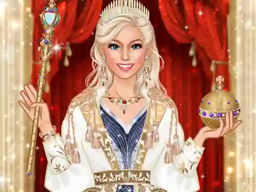 Spel Queen Fashion Salon Royal Dress Up på nätet
