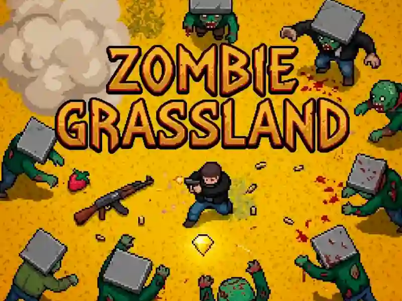 Spel Zombie Grassland på nätet