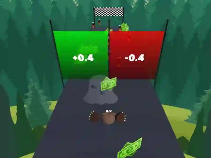 Spel Super Bear: Crazy Runner på nätet