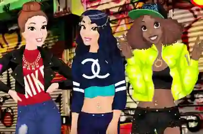 Spel Princess Cash Me Outside på nätet