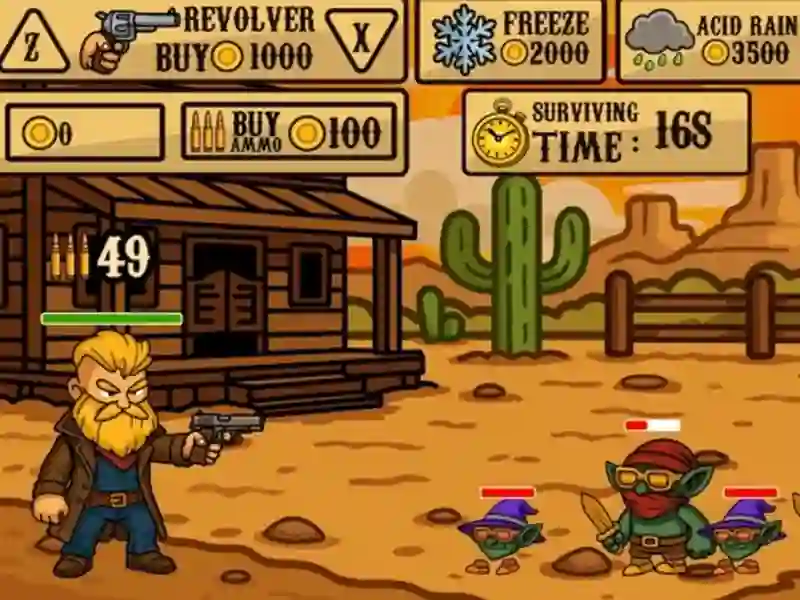 Spel Gunslinger Legend på nätet