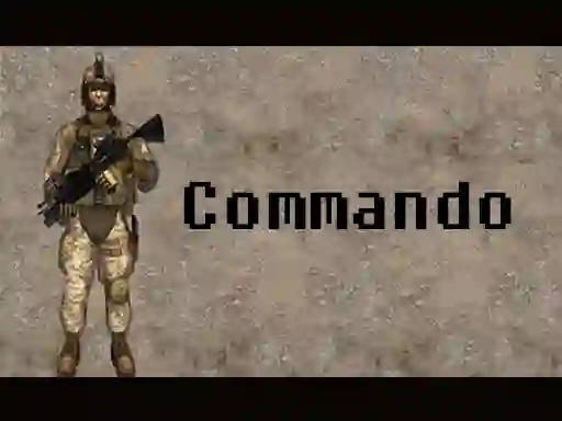 Spel Commando på nätet