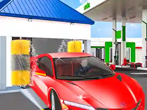 Spel Gas Station: Car Parking på nätet