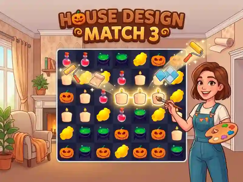 Spel House Design Match 3 på nätet