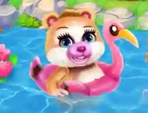 Spel Cute Bear Caring på nätet