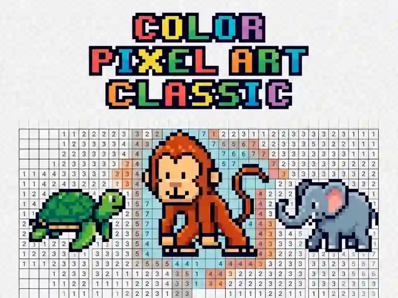 Spel Color Pixel Art Classic på nätet
