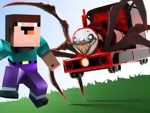 Spel Noob vs Spider Train på nätet