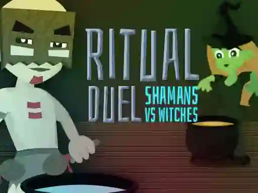 Spel Ritual Duel: Shamans vs Witches på nätet