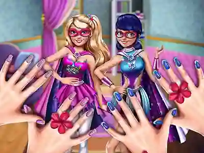 Spel Princess Superheroes: Beauty Salon på nätet
