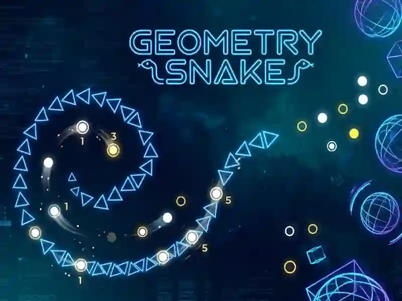 Spel Geometry Snake på nätet