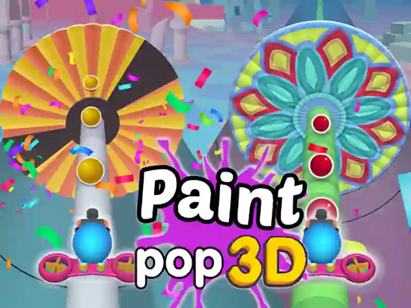 Spel Paint Pop 3D på nätet
