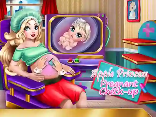 Spel Apple Princess Pregnant Check Up på nätet