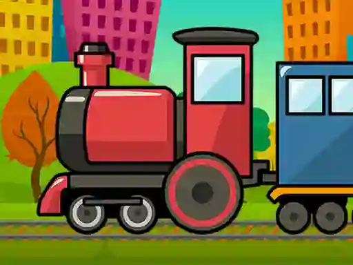 Spel Train Jigsaw på nätet