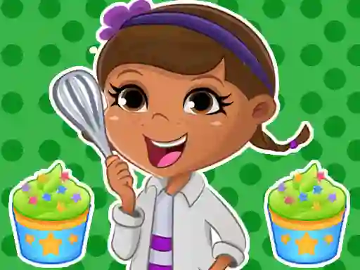 Spel Dottie Doc Mcstuffins Cupcake Maker på nätet