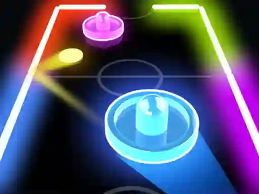 Spel Glow Hockey HD på nätet