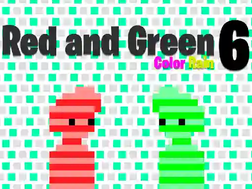 Spel Red and Green 6 Color Rain på nätet