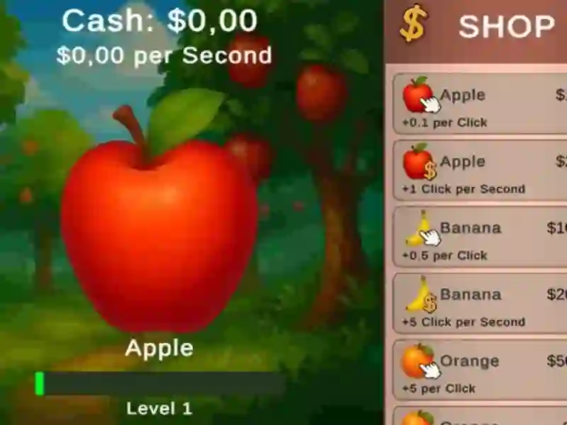 Spel Fruit Clicker på nätet