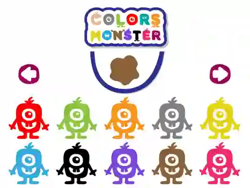 Spel Colors Monster på nätet
