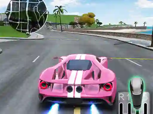 Spel Traffic Zone Car Racer på nätet