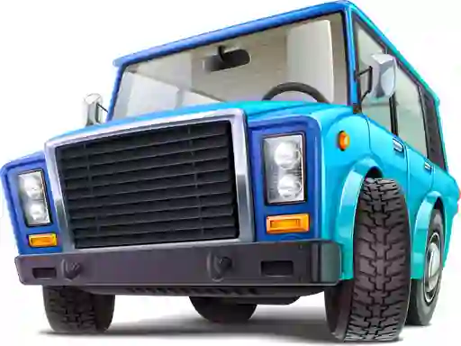 Spel Cartoon Trucks Puzzle på nätet