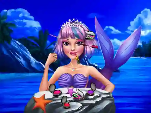 Spel Mermaid Princess New Makeup på nätet