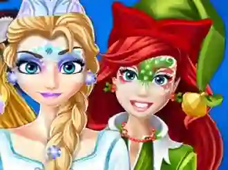 Spel Christmas Face Painting på nätet