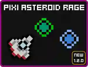 Spel Pixi Asteroid Rage på nätet