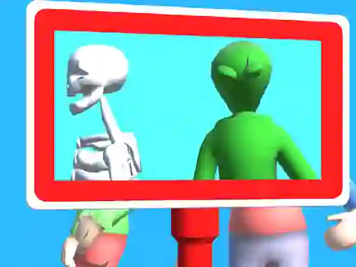 Spel Find Alien 3d på nätet