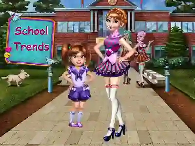 Spel School Trends på nätet