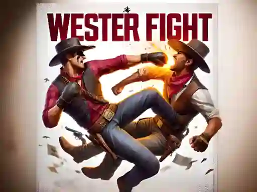 Spel Western Fight på nätet